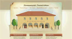Desktop Screenshot of kammerspiele-treuenbrietzen.de